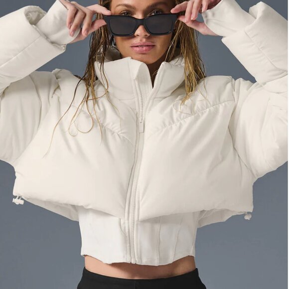 alo Main Act Corset Puffer - Picture 3 of 6